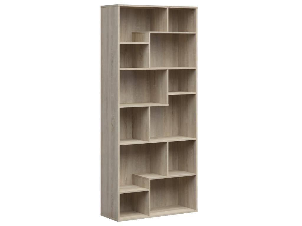 Bibliothèque 197 cm Lysvia Bois Clair MXOA88103