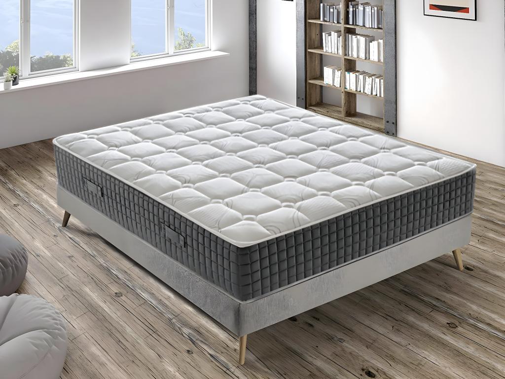 Matelas Mousse - Accueil Mémoire De Forme - Haut 30 Cm - 11 Zones Différenciées 105x190 cm ZIHM91911