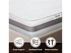 Matelas Double170x180 à mémoire orthopédique - Hauteur 25 cm - Fabriqué en Italie DODG66236