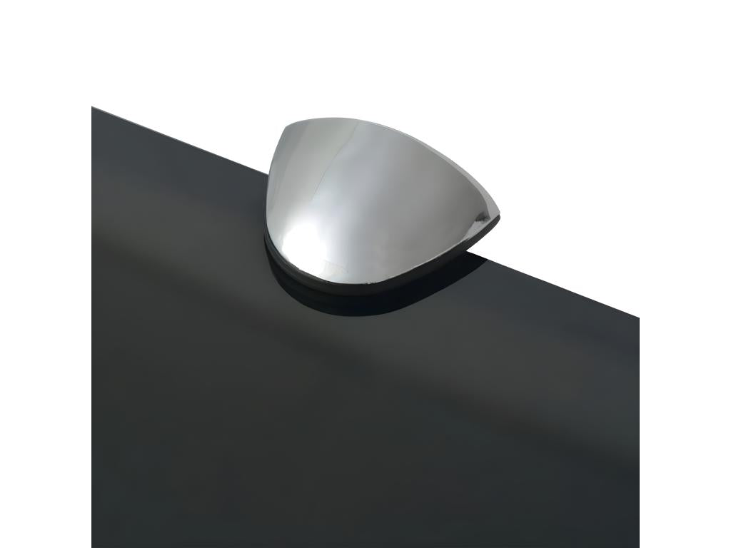 Murales 2 pcs Etagère Verre 80x10 cm 8 mm OZTE53963