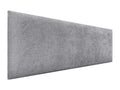 Elariva Tête de Lit en laine naturelle 160x50cm pour Lit 150/160 - Gris clair EVPI50583