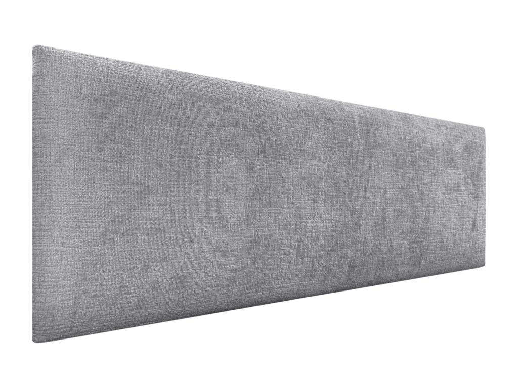 Elariva Tête de Lit en laine naturelle 160x50cm pour Lit 150/160 - Gris clair EVPI50583