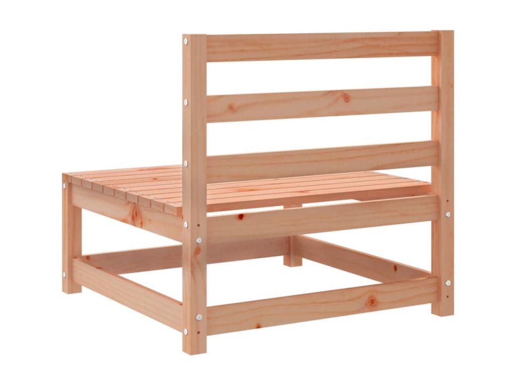 Salon de jardin 7 pcs bois massif sapin de Lysvia UDBI64589