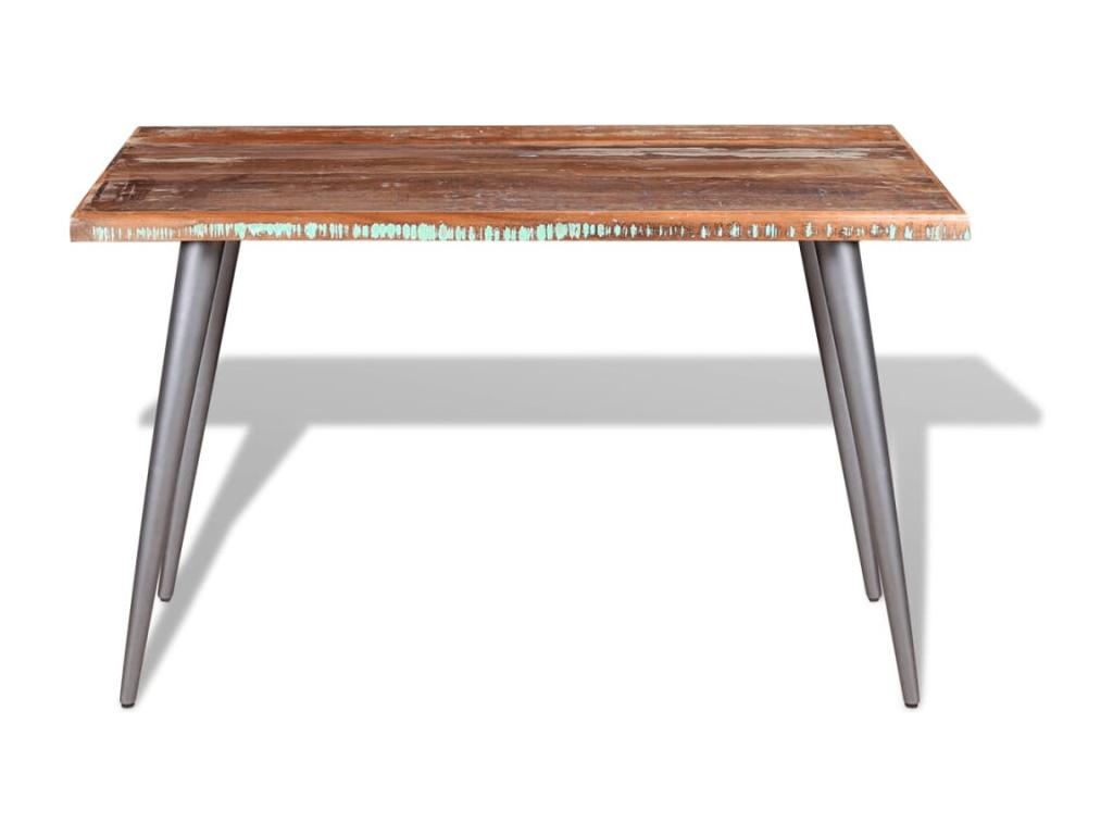 Table à manger Bois de récupération 120x60x76 cm XYXU76630