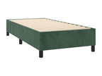 Lit à sommier tapissier avec matelas Vert foncé 100x200 cm UFMZ02516