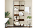 Bibliothèque chêne marron 78,5x33x188,5 cm bois d'ingénierie OHCK99648