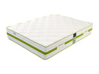 Matelas 160x200 cm 30 cm mémoire de forme ferme 2 oreillers couette QRMW38695
