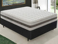 Matelas à mémoire de forme - Hauteur 29cm - 7cm de mousse à mémoire - avec zones différenciées 200x200 cm PUYT95530
