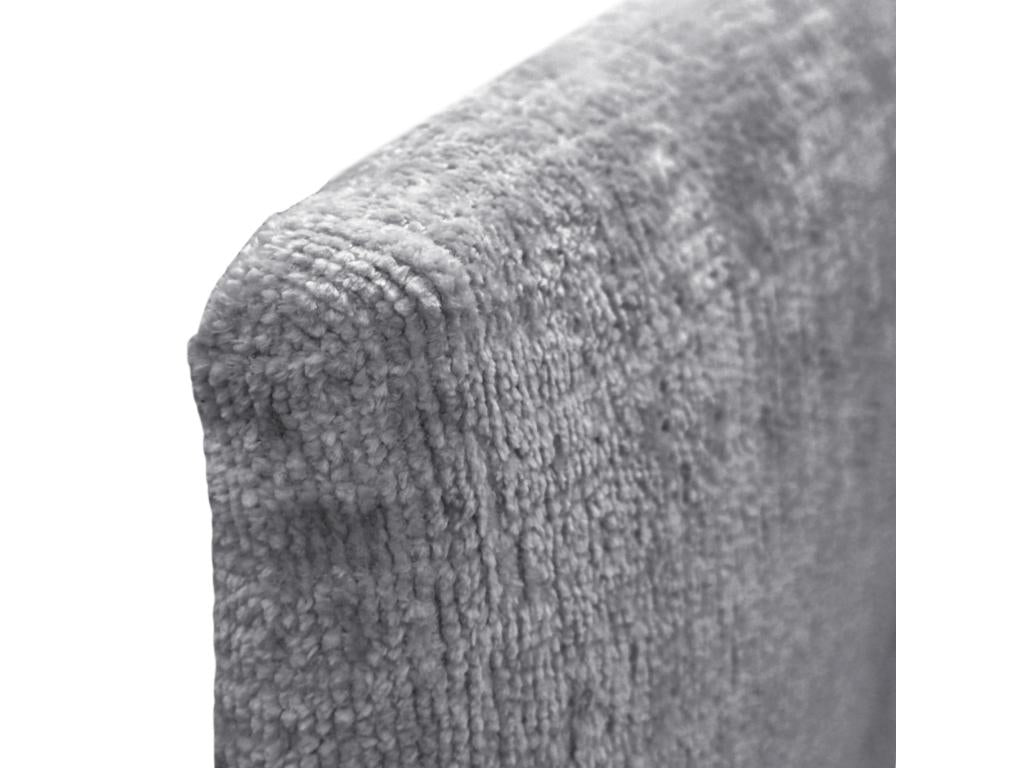 Elariva Tête de Lit en laine naturelle 160x50cm pour Lit 150/160 - Gris clair EVPI50583