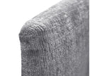 Elariva Tête de Lit en laine naturelle 160x50cm pour Lit 150/160 - Gris clair EVPI50583