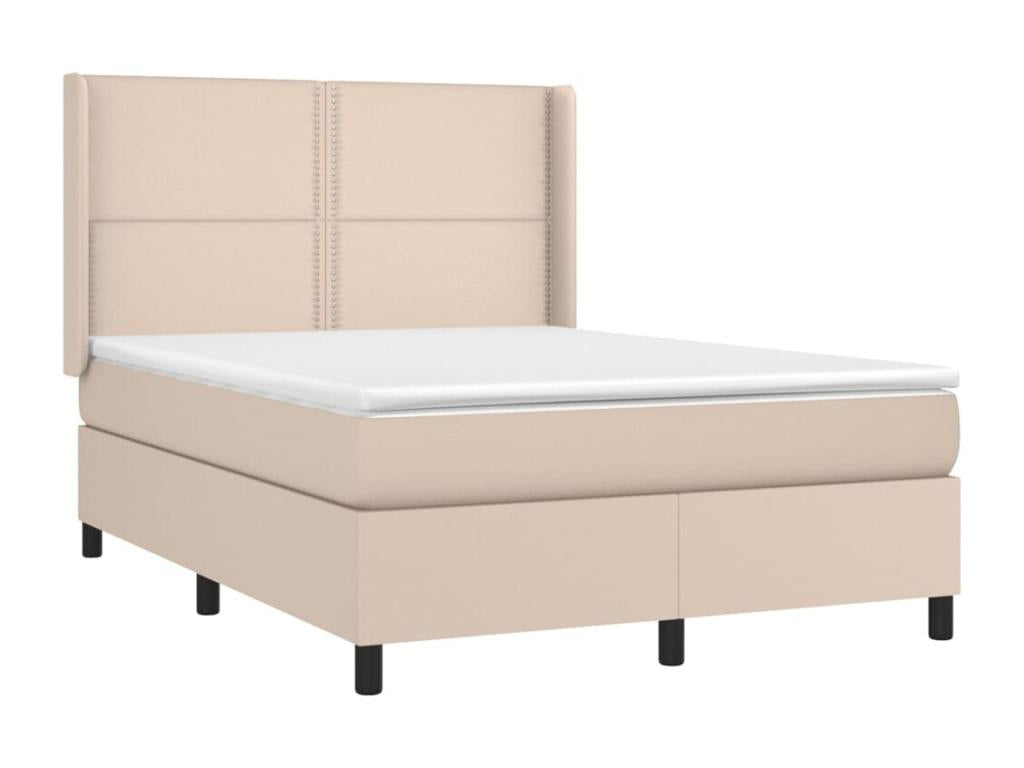Sommier à lit avec matelas Cappuccino 140x190 OEDB21295