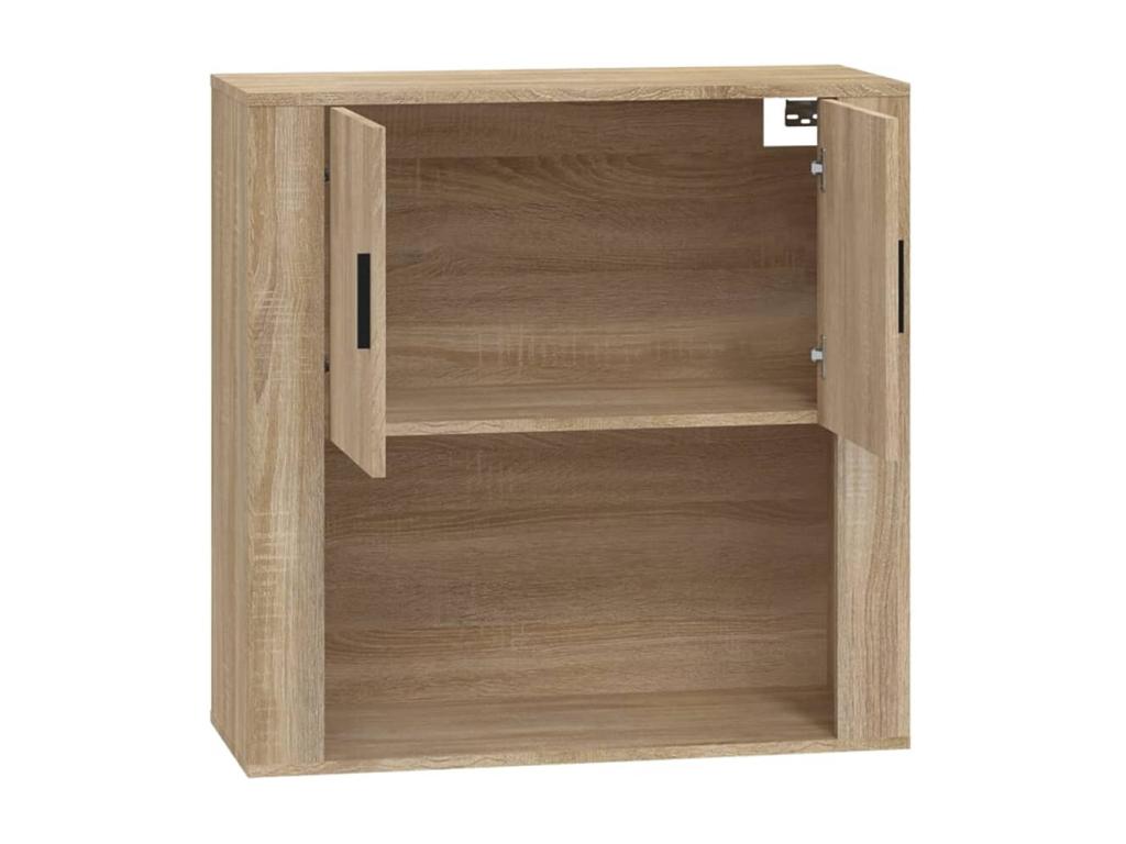 Armoire murale Chêne 80x33x80 cm Bois d'ingénierie KRHJ85672