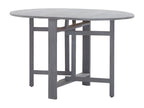 Elariva Premium - Table de jardin Gris 120x70x74 cm Massif du Bois d'Elariva YUTG98418