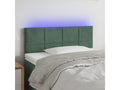 Tête de lit à LED Vert foncé 90x5x78/88 cm Velours JUKA49654