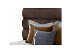 Lit design tissu doux marron - 4 tailles-180x200 JZMR51560