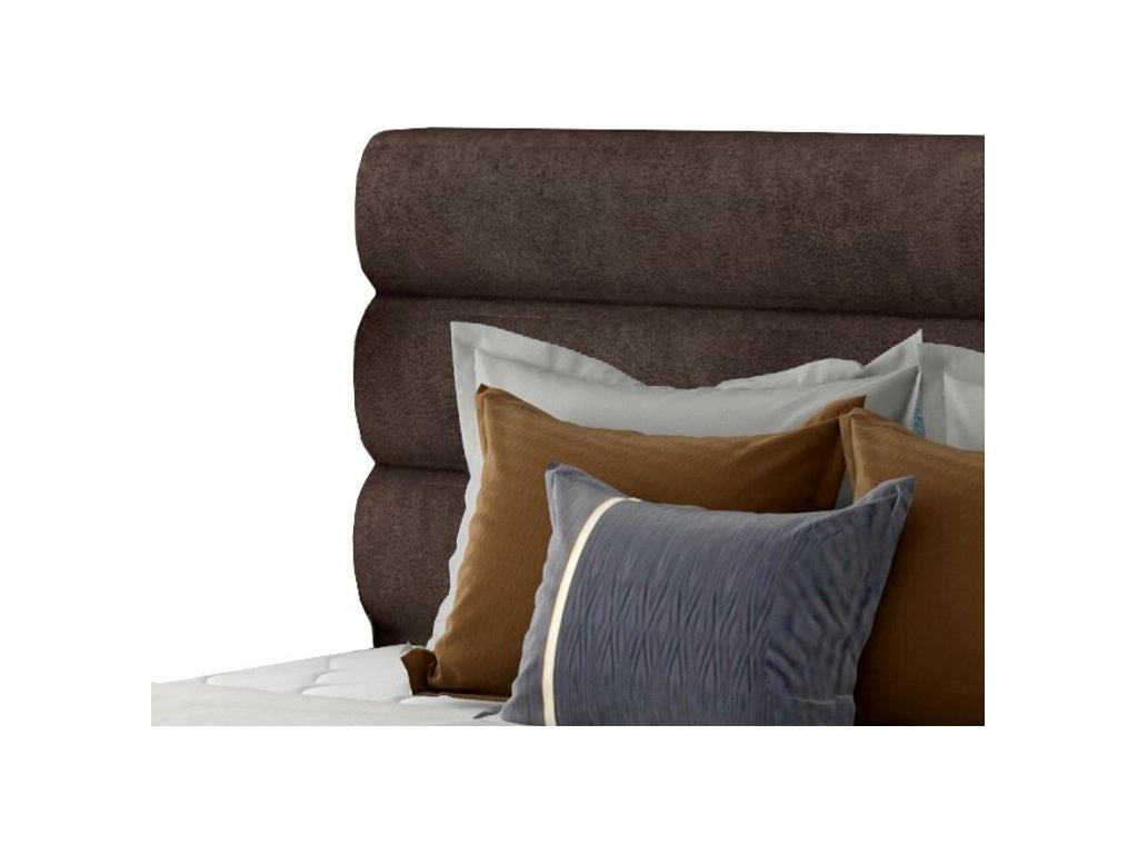 Lit design tissu doux marron - 4 tailles-180x200 JZMR51560