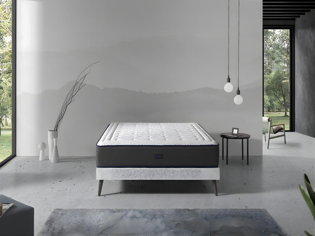 Matelas 150x190 Dormeva Epaisseur 30 CM Moussee à mémoire ergonomique et respirante- Fermeté 3/5 Moyenne BZWP55775