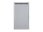 Receveur de douche Gris 7035 finition Ardoise CACH grille de couleur - 160x80 cm HMIA38904