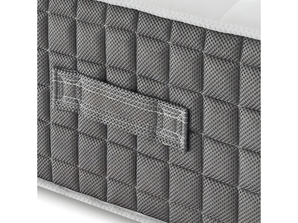 Matelas Mousse - Accueil Mémoire De Forme - Haut 30 Cm - 11 Zones Différenciées 105x190 cm ZIHM91911