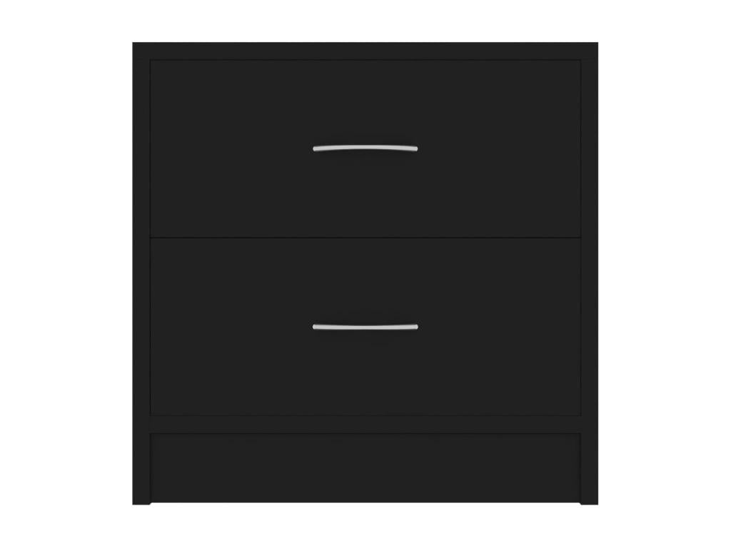 Table de chevet Noir 40x30x40 cm Aggloméré LCPX03613