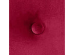 Elariva Tête de Lit Velours Lisse avec Boutons 80x50 Lits 80/90 - Rouge KQKT15877