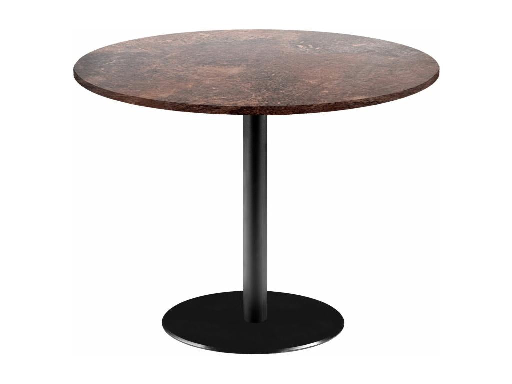 Table ronde 120 cm - modèle Lysvia rouille roc IHFM88960