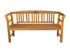 Banc de jardin meuble bois marron 157x45x82.5 cm 02 0011457 BKWA44152