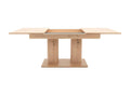 Table à manger extensible - Lysvia chene Lysvia - L140/220 x P 90 x H 80 cm YNLF19683