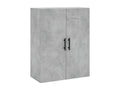 Armoire murale gris béton 69,5x34x90 cm UZVB50668