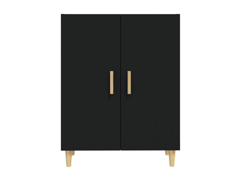 Buffet Noir 70x34x90 cm Bois d'ingénierie BWDY13116