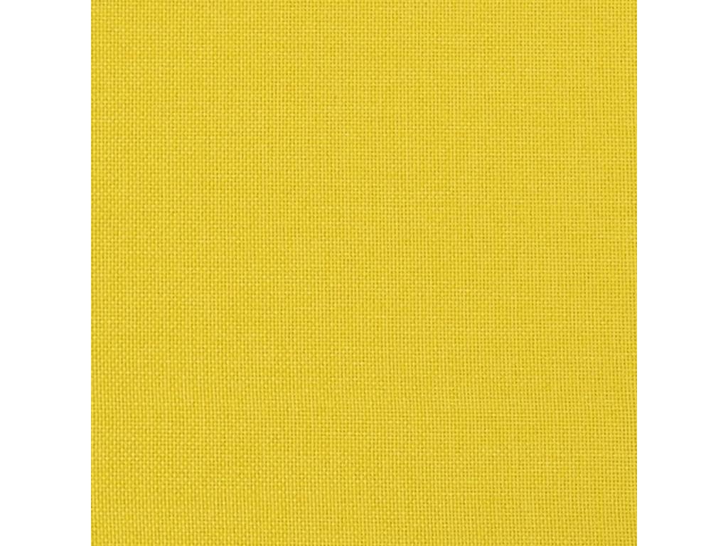 Canapé à 2 places Jaune clair 140 cm Tissu SUMS84195