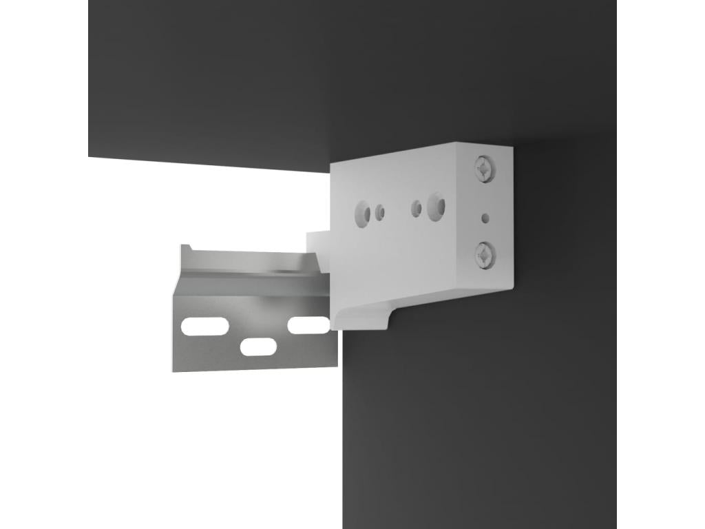 Meuble TV suspendu Noir 60x30x30 cm YLAN19016