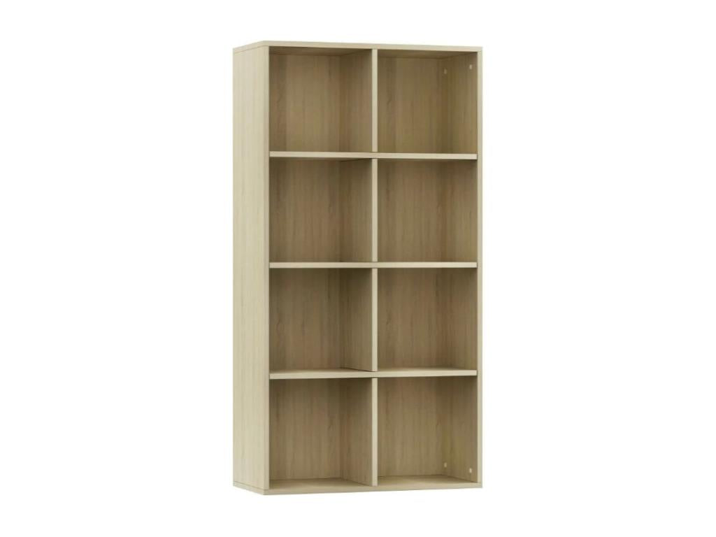 Bibliothèque chêne clair Lysvia 66cm IXOD95447