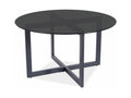 Table basse ronde - - D 80 x H 42 cm - Noir QHAW45166