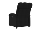 Fauteuil massant inclinable électrique Noir Tissu PJWA05579